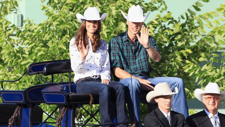 Prince William Kate Middleton jeans hats