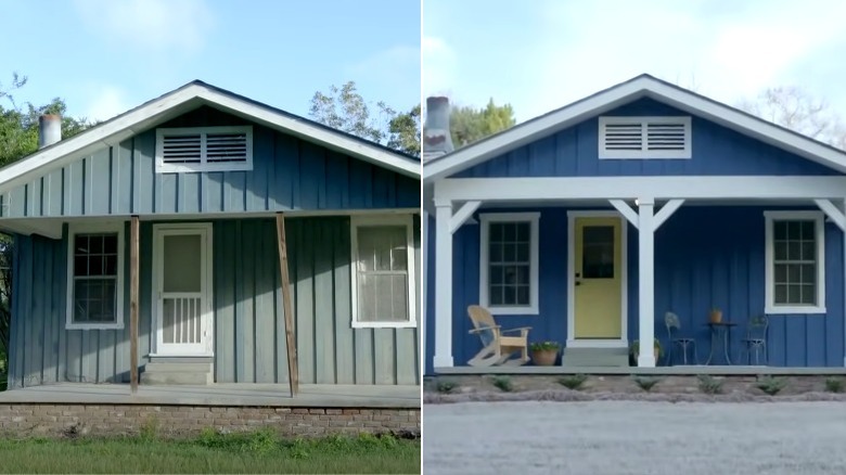 Before and after Home Town