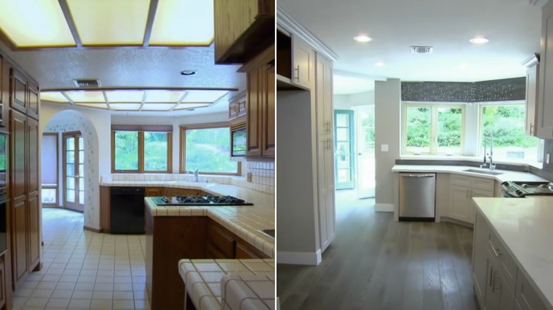 Before and after Flip or Flop budget-buster