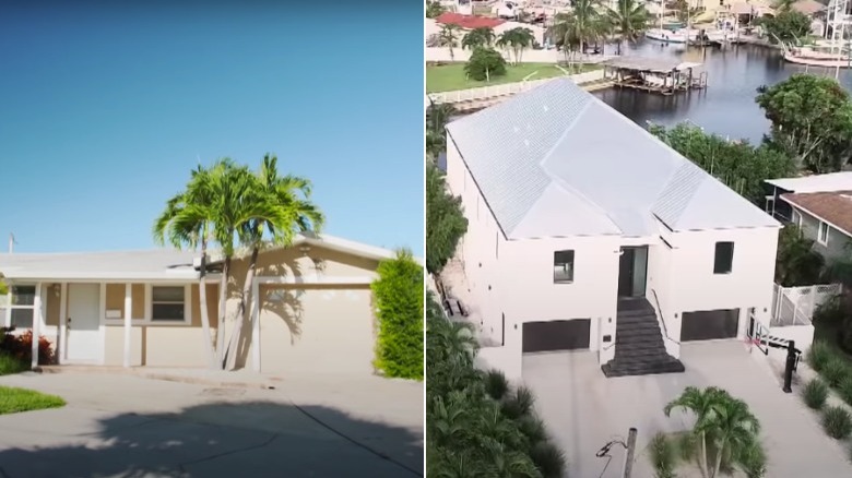 Before and after 100 day dream home