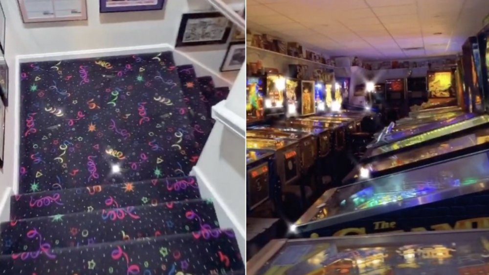 a TikTok home with an arcade