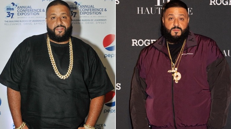 DJ Khaled before and after weight loss