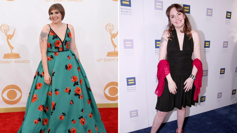 Lena Dunham weight loss