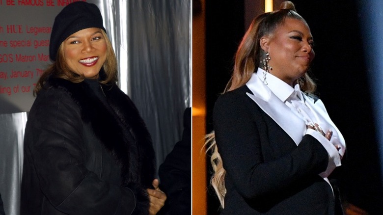 Queen Latifah before and after weight loss