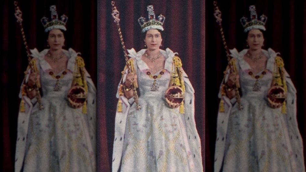 Queen Elizabeth II's coronation dress