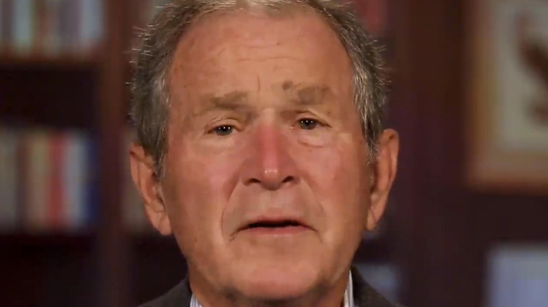 George W. Bush speaking