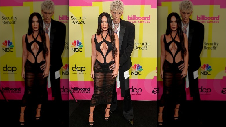 Megan Fox and Machine Gun Kelly at 2021 Billboard Music Awards