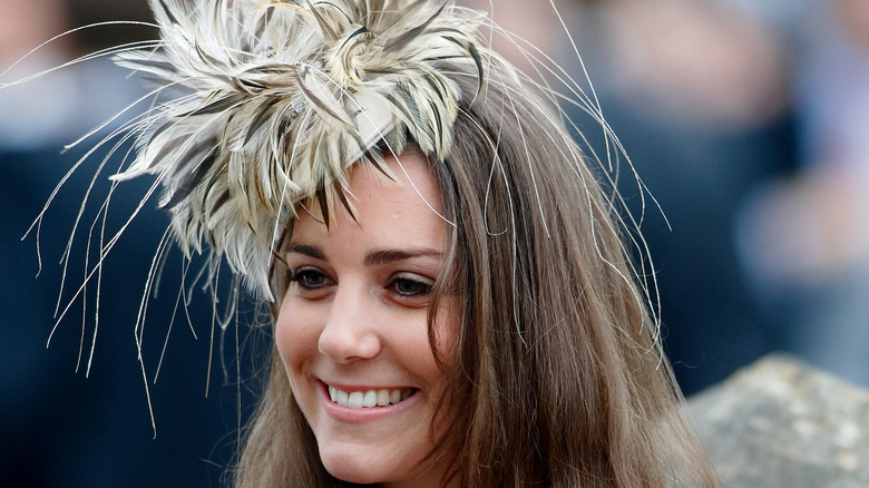 Kate Middleton in a fascinator 