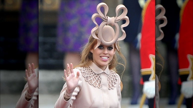 Princess Beatrice at wedding 