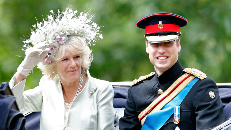 Camilla Queen Consort with Prince William