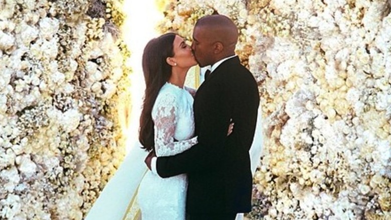 Kim Kardashian and Kayne West wedding