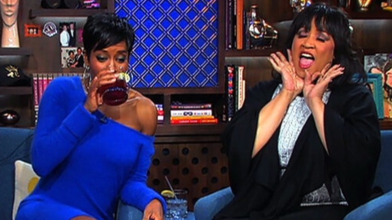 Regina King and Jackée Harry on WWHL