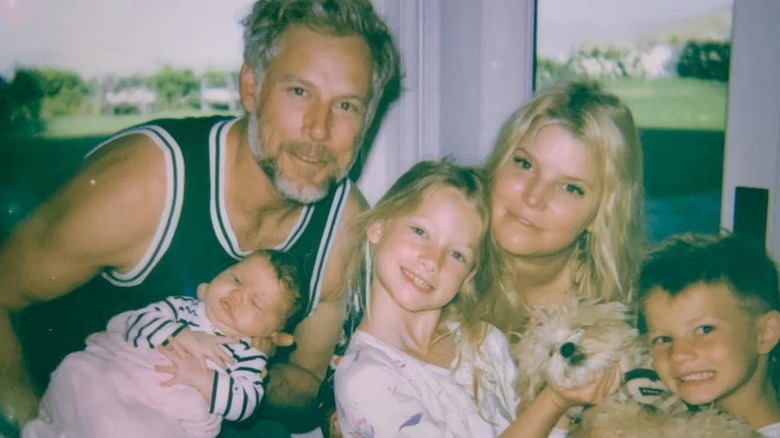 Jessica Simpson and Eric Johnson 