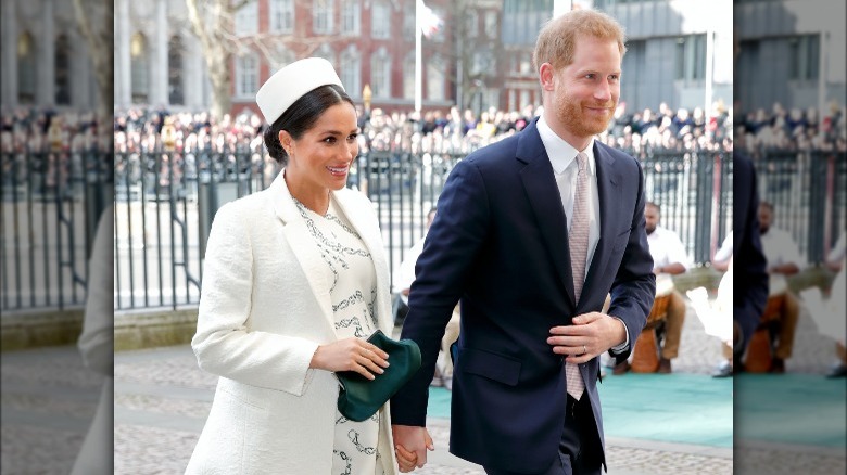 Meghan Markle and Prince Harry at an event 