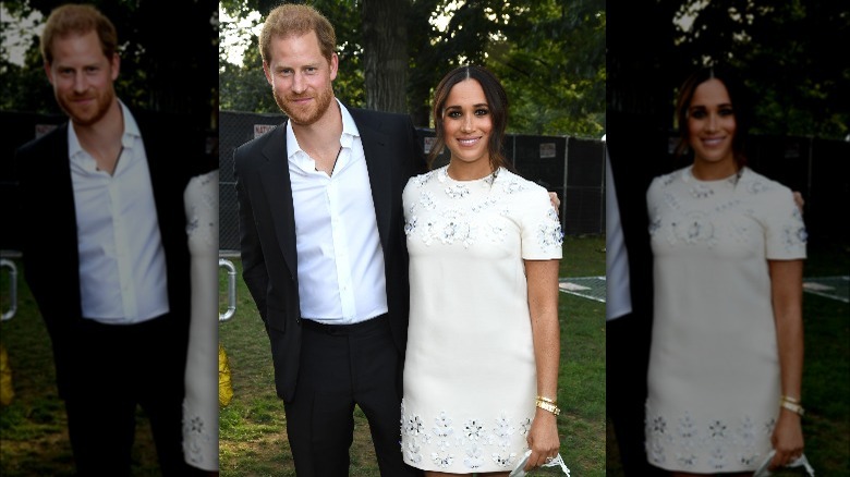 Meghan Markle and Prince Harry at an event 