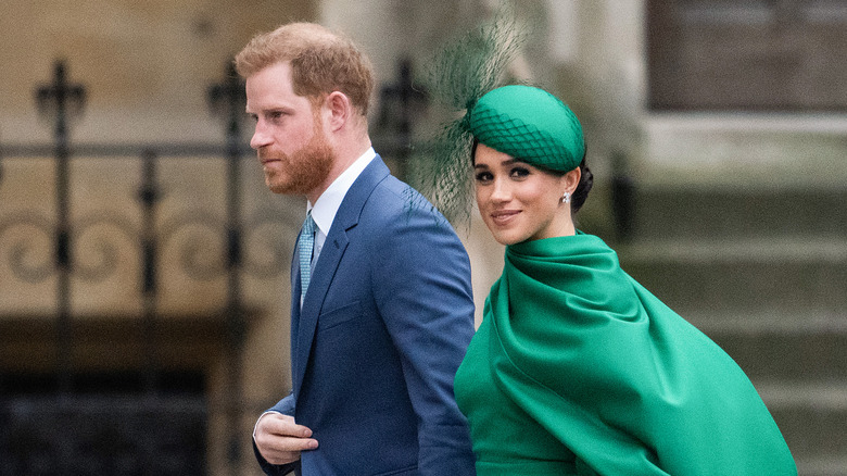 Meghan Markle and Prince Harry at an event 