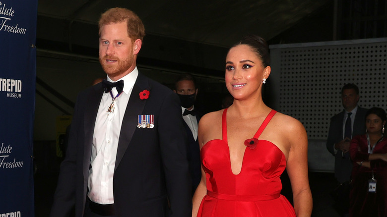 Meghan Markle and Prince Harry at an event 