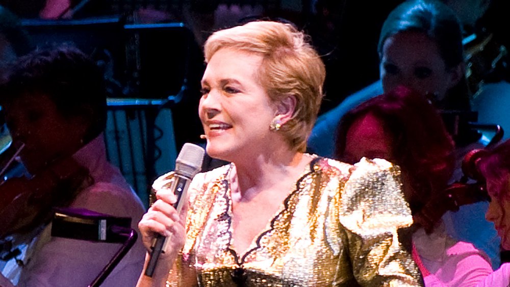 Julie Andrews, showing off a popular haircut for older women