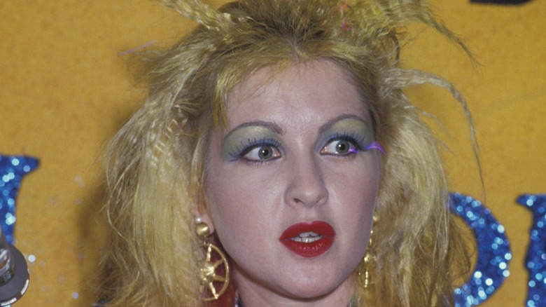 Cyndi Lauper teased hairstyle