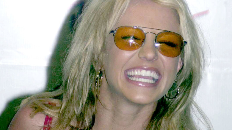 Brittany Spears laughing 