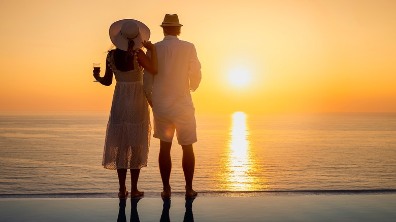 couple on beach