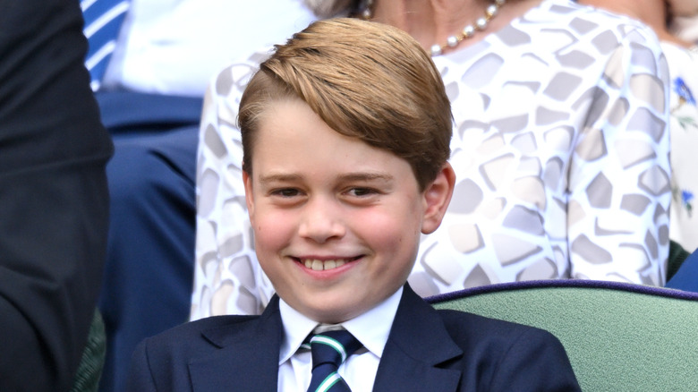 Prince George smiling