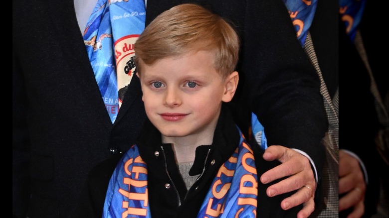 Closeup of Prince Jacques of Monaco