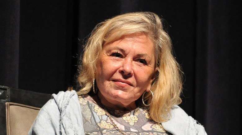 Roseanne Barr at live event in 2018