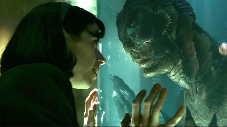 Sally Hawkins and Doug Jones in The Shape of Water