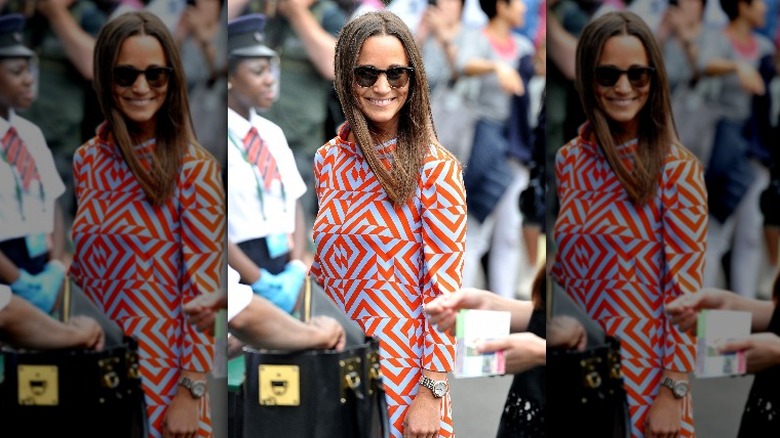 Pippa Middleton retro dress