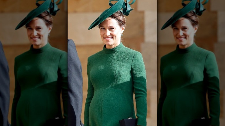 Pippa Middleton green dress