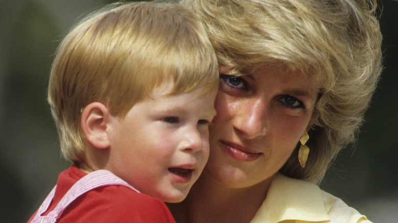 Prince Harry and Princess Diana