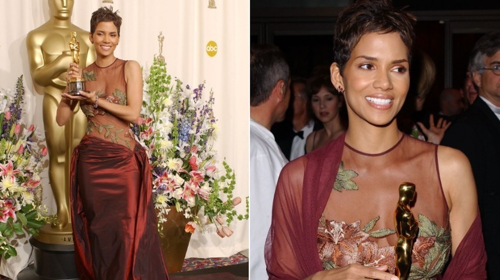 Halle Berry at the 2002 Academy Awards