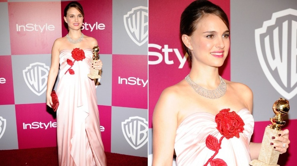 Natalie Portman at the 2011 Golden Globe Awards