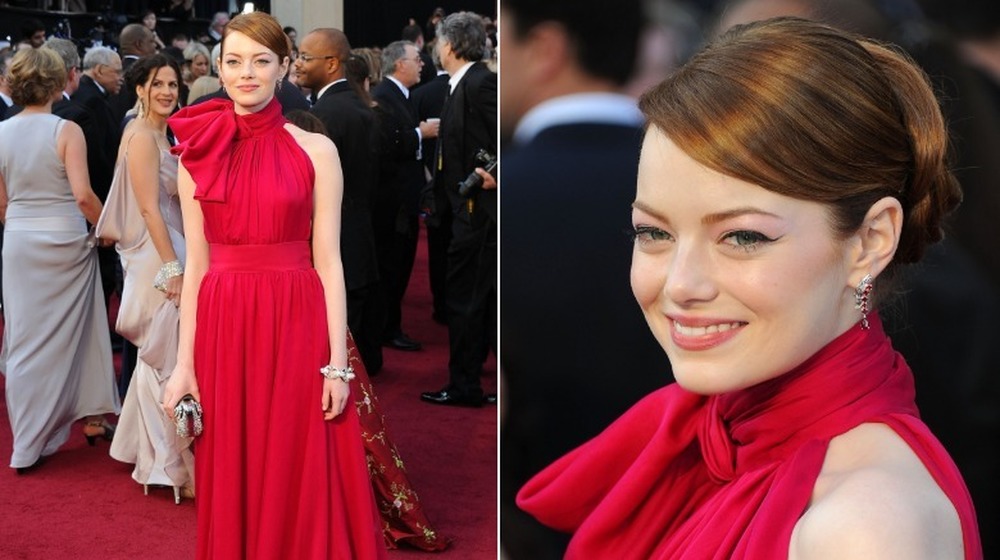 Emma Stone at the 2012 Academy Awards