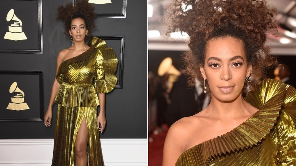 Solange at the 2017 Grammy Awards