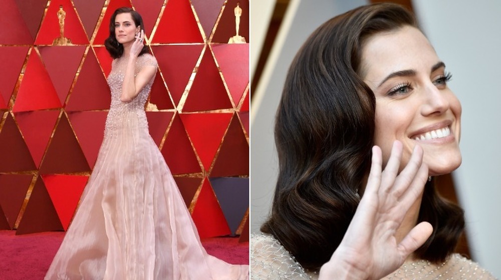 Allison WIlliams at the 2018 Academy Awards