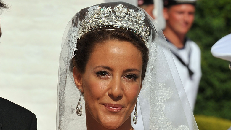 Princess Marie in Floral Tiara