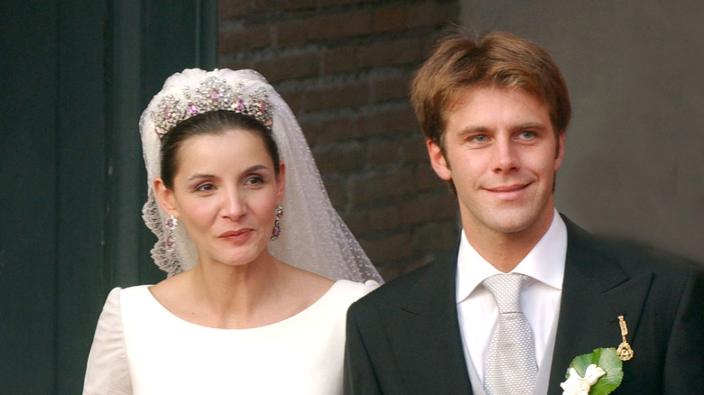 Princess Clotilde and Prince Emmanuel Philibert