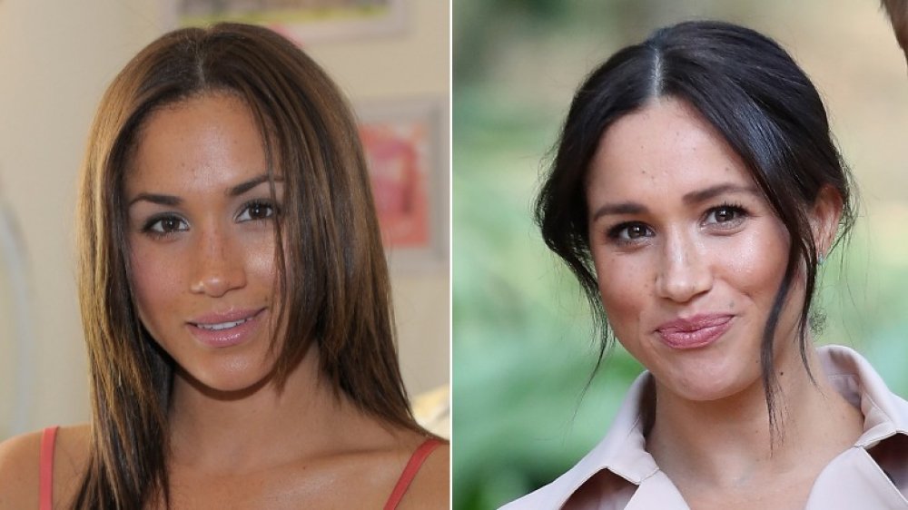 Meghan Markle, who had a stunning transformation in the last decade