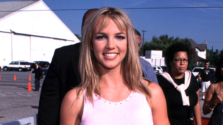 Britney Spears smiling