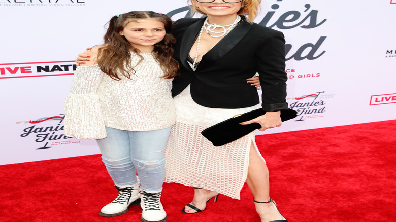 Maria Rose Galeotti and Bethany Joy Lenz attend Steven Tyler's 4th Annual GRAMMY Awards Viewing Party on April 03, 2022 in Los Angeles, California