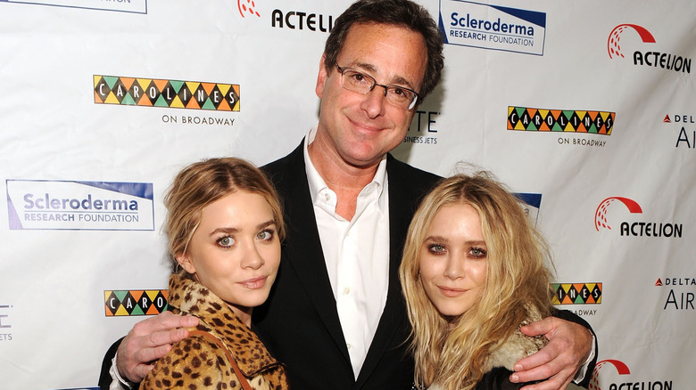 Bob Saget with Olsen twins