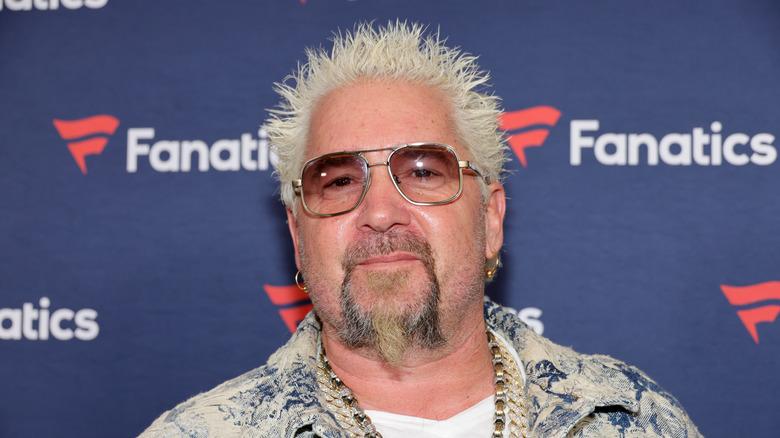 Guy Fieri posing