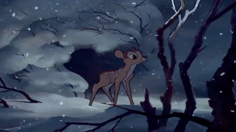 Bambi's mother dies in Bambi