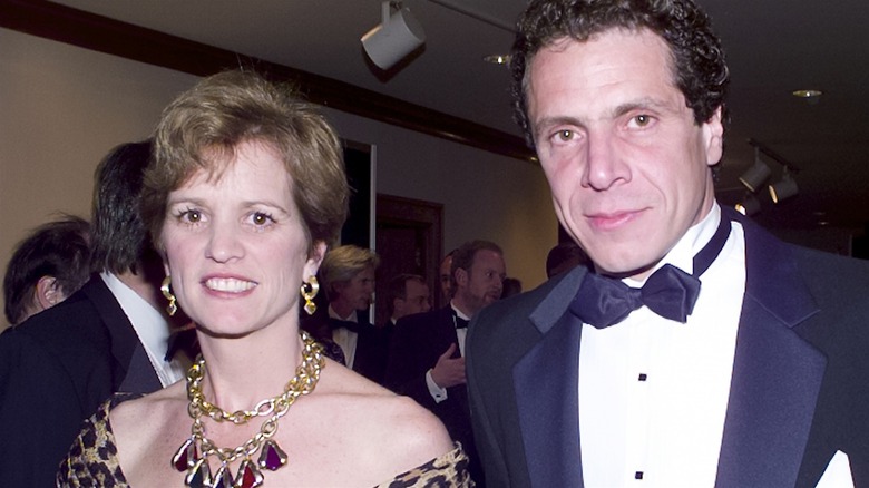 Kerry Kennedy and Andrew Cuomo smiling