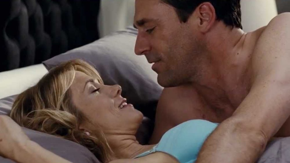 Annie and Ted hooking up in Bridesmaids