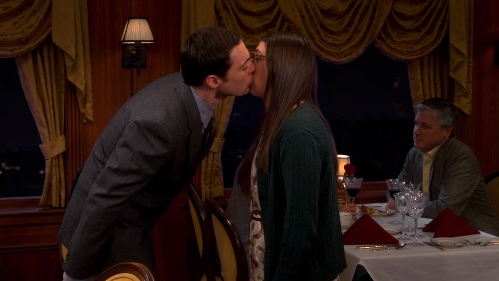 The Big Bang Theory's Sheldon and Amy in one of the most uncomfortable scenes in TV