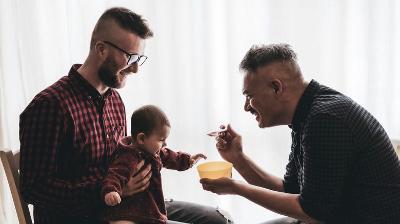 couple with baby girl 