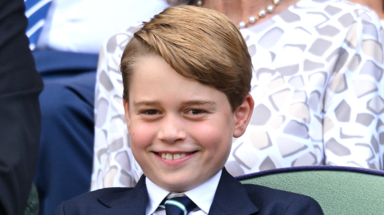 Prince George smiling